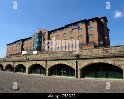 Das Hilton Hotel in Victoria Kais, Sheffield, South Yorkshire, England Stockfoto