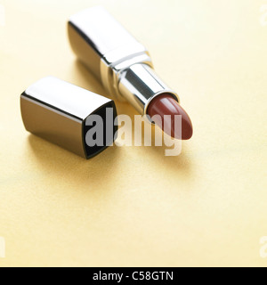 Nahaufnahme von farbigen Lippenstift Stockfoto