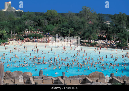 Typhoon Lagoon, Walt Disney World, Orlando, Florida, USA, USA, Amerika, Schwimmbad, Stockfoto