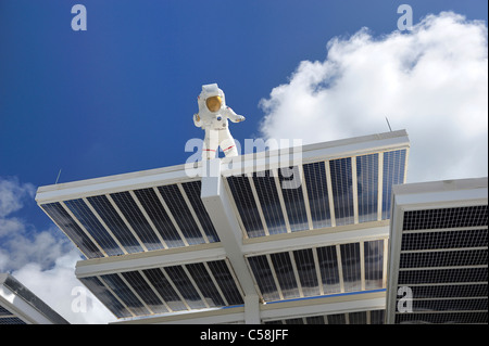 Kennedy Space Center, in der Nähe von Titusville, Florida, USA, USA, Amerika, Astronaut, Konzept Stockfoto