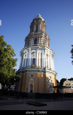 GROßE LAVRA Glockenturm HÖHLENKLOSTER Kiew UKRAINE 15. Juni 2011 Stockfoto