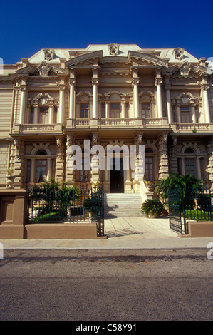 Die kunstvollen Stil der italienischen Renaissance Palacio Kanton auf dem Paseo de Montejo in Merida, Yucatan, Mexiko Stockfoto