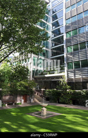 Geschäftsräume der Llyods Banking Group plc, in Gresham Street in der City von London. Stockfoto