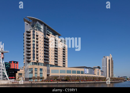 Lowry Outlet Mall, Salford Quays, Greater Manchester, England Stockfoto