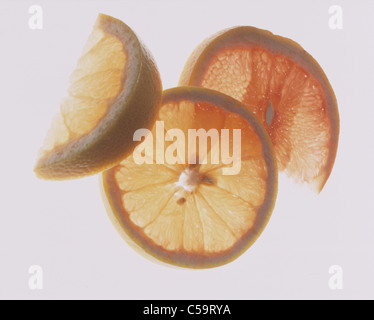 Ausschneiden: Grapefruit Stockfoto
