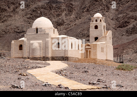 Moschee auf dem Berg Sinai Stockfoto