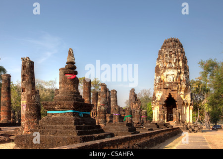 Wat Phra Phai Luang, Sukhothai, Thailand Stockfoto