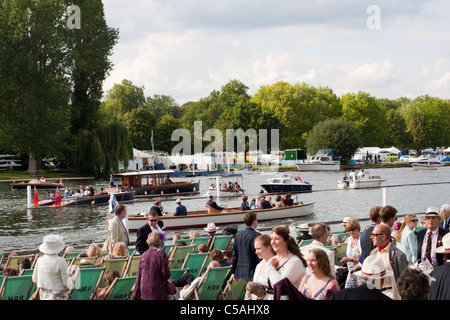 Henley Royal Regatta, Henley, Oxfordshire, England, UK Stockfoto