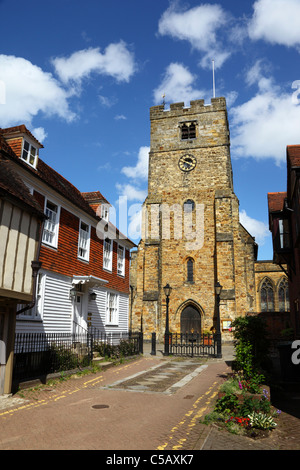 St Peter & Paulus Pfarrei Kirche, Tonbridge, Kent, England Stockfoto