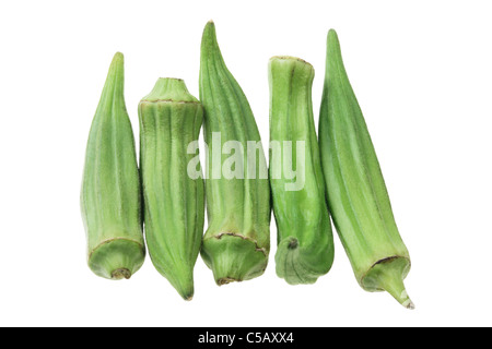 Okras Stockfoto