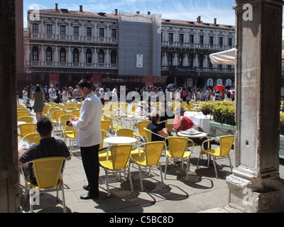 Markusplatz Venedig Stockfoto