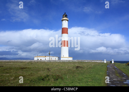 Tarbat Ness Leuchtturm Stockfoto