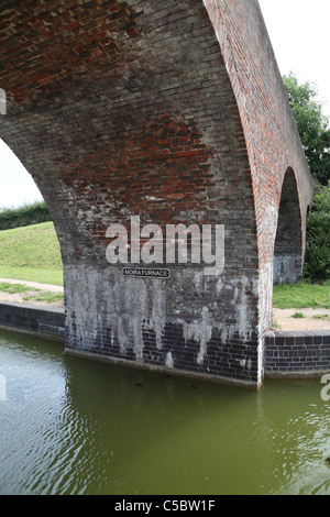 Brücke bei Moira Ofen Stockfoto