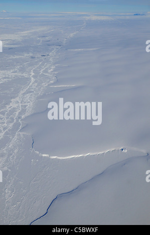 Drygalski Eis Zunge Rand Terra Nova Bay Ross Meer Antarktis Stockfoto