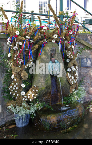 Malvhina Auslauf, Great Malvern. 2011 gut kleiden. Stockfoto