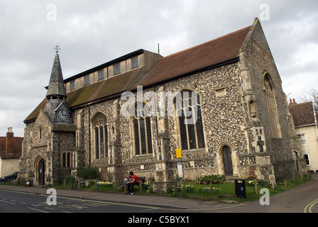 Saint John the Baptist Church, Needham Markt, Suffolk, UK. Stockfoto