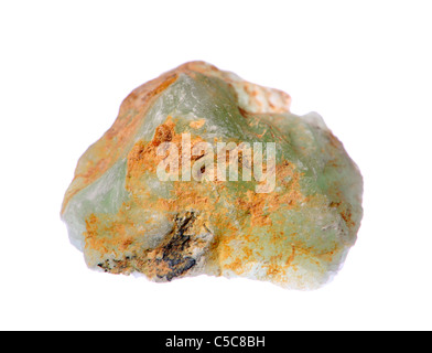 Prehnit Knötchen - inosilicate von Kalzium und Aluminium mit der Formel Ca2Al2. Stockfoto