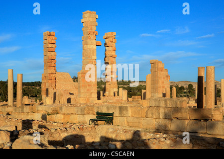 Byzantinische Kirche (6. Jahrhundert), Sbeitla, Tunesien Stockfoto