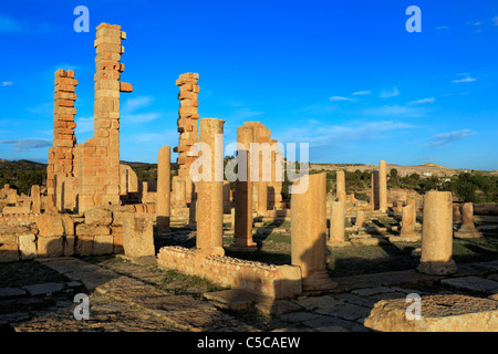 Byzantinische Kirche (6. Jahrhundert), Sbeitla, Tunesien Stockfoto