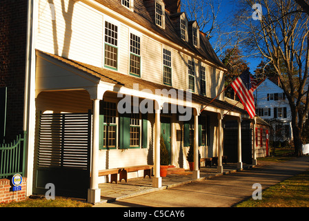 Die Clinton-Akademie in East Hampton, Long Island.  die erste gechartert Academy von New York State Board of Regents autorisiert Stockfoto