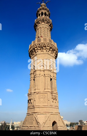 Sultan Inal Mausoleum (1451-1456), Kairo, Ägypten Stockfoto