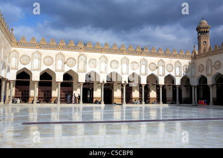 Al-Azhar-Moschee, Kairo, Ägypten Stockfoto