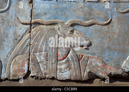 Satet Tempel (15. Jh. v. Chr.), Assuan, Ägypten Stockfoto