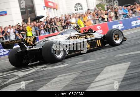 18.06.2011 Warschau, Polen: legendäre Formel1 Rennwagen Lotus 91 während VERVA Racing Street Show Stockfoto