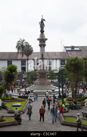 Plaza De La Independencia, Quito, Ecuador Stockfoto