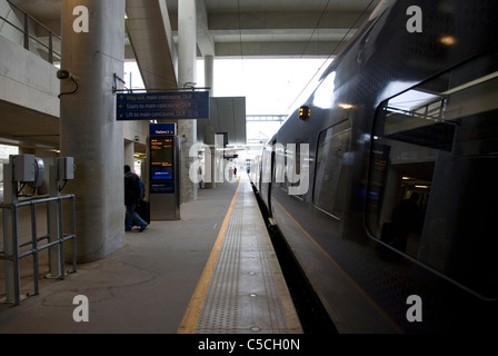 Internationaler Bahnhof Stratford im East End von London Stockfoto