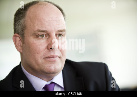 Andrew RT Davies leite der walisischen Konservativen in der Nationalversammlung von Wales, Ratsmitglied für Südwales-Zentrale Stockfoto