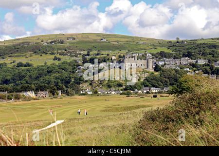 Royal St Davids Golfclub, Harlech, Gwynedd, Wales, UK Stockfoto