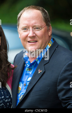 John Lasseter besucht die UK-Premiere von CARS 2 am Empire Leicester Square am 17. Juli 2011 in Whitehall Gardens, London Stockfoto