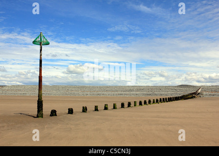 Ynyslas Strand in der Nähe von Aberystwyth Ceredigion Wales UK Stockfoto