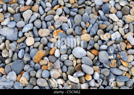 Kiesstrand Detail, Weybourne, Norfolk, England, Vereinigtes Königreich Stockfoto