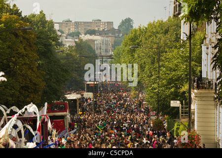 Notting Hill Carnival 2010 anzeigen Stockfoto