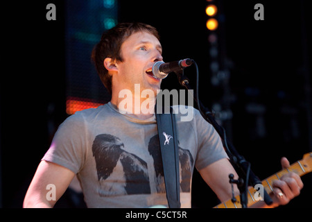 James Blunt bei Guilfest 2011 Stockfoto