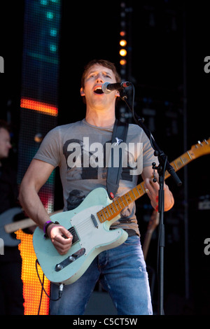 James Blunt bei Guilfest 2011 Stockfoto