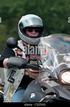 Washington DC, Rolling Thunder, Memorial Day Motorrad-event Stockfoto