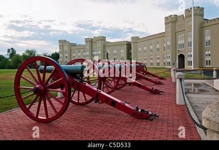 Virginia Military Institute VMI Vereinigte Staaten Armee Offizier College befindet sich in Lexington Virginia Stockfoto