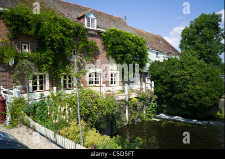 Corfe Mullen Mühle am Fluss Stour in Dorset England UK Stockfoto