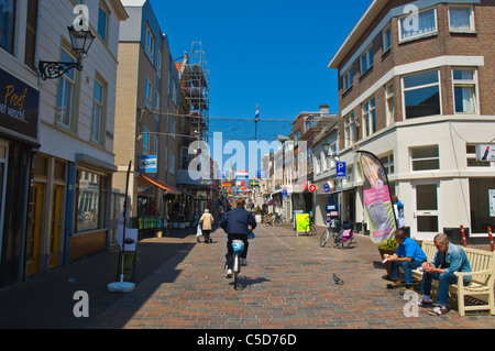 Kaizerstraat Straße Scheveningen Bezirk den Haag Provinz Süd-Holland Niederlande-Europa Stockfoto