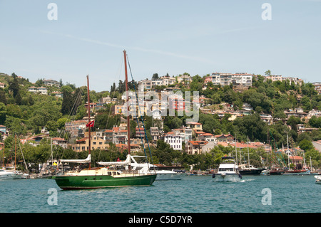 Istanbul Türkei Bosphorus Bosporus Boot Türkisch Stockfoto
