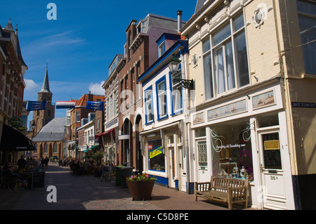 Kaizerstraat Straße Scheveningen Bezirk Den Haag den Haag Provinz Süd-Holland Niederlande-Europa Stockfoto