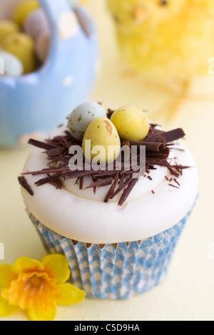 Ostern-cupcake Stockfoto