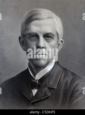 Wendell, 1809 – 1894. US-amerikanischer Arzt, Professor, Dozent, Dichter, Autor. Stockfoto