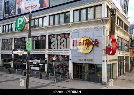 Hard Rock Cafe Toronto Ontario Kanada Stockfoto