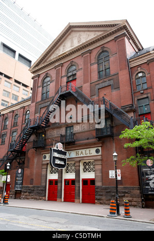 Massey Hall Theater Toronto Ontario Kanada Stockfoto