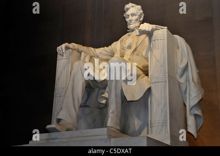 Das Lincoln Memorial ist eine Hommage an Präsident Abraham Lincoln Stockfoto