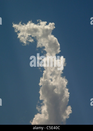 Himmel und Wolken Abend. Pune, Maharashtra, Indien Stockfoto